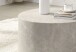 Couchtisch >MONOBLOC< in Stein-Optik Sandfarben, MDF - 30x60cm (HxT)