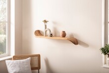 Wandboard >WL7.381< in Mango, Massivholz - 60x36x20cm (BxHxT)