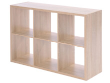 Regal >Mareen< in Sonoma-Eiche - 73x107x33cm (BxHxT)