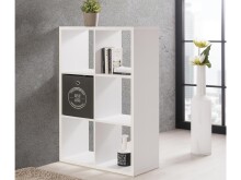 Regal >Mareen< in Weiß - 73x107x33cm (BxHxT)