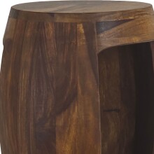 Beistelltisch >WL7.411< in Sheesham, Massivholz - 45x30cm (HxD)