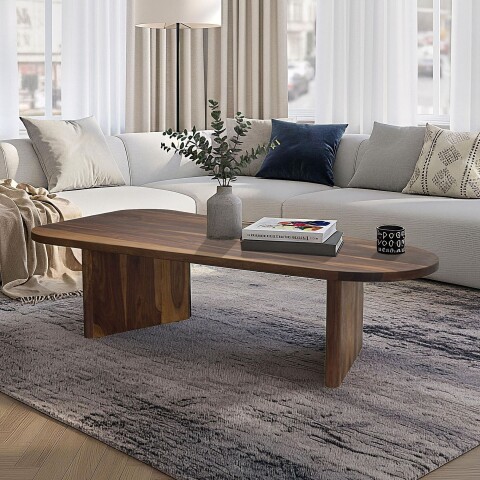Couchtisch >WL7.412< in Sheesham, Massivholz - 120x60x32cm (LxBxH)