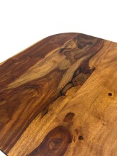 Couchtisch >WL7.413< in Sheesham, Massivholz - 60x45x60cm (BxHxT)