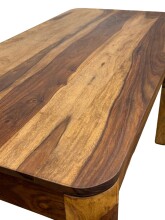 Esstisch >WL7.417< in Sheesham, Massivholz - 120x76x60cm (BxHxT)