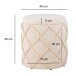 Pouf >WL7.422< mit Stauraum, Creme, Baumwolle - 45x40cm (HxD)