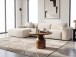 Couchtisch >WL7.434< in Mango, Massivholz - 42x60cm (HxD)