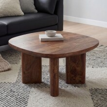 Couchtisch >WL7.448< in Mango, Massivholz -...