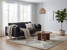 Couchtisch >WL7.448< in Mango, Massivholz - 60x32x60cm (BxHxT)