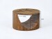 Couchtisch >WL7.452< in Mango, Massivholz - 36x60cm (HxD)
