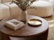 Couchtisch >WL7.452< in Mango, Massivholz - 36x60cm (HxD)