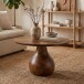 Couchtisch >WL7.454< in Mango, Massivholz - 40x60cm (HxD)