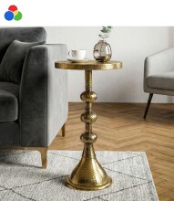 Beistelltisch >WL7.476< in Gold oder silber,...