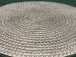 Beistelltisch >WL7.493< in Silber, Aluminium - 51x28cm (HxD)