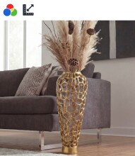 Dekovase >WL7.499< in Gold oder silber, Aluminium -...