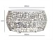 Couchtisch >WL7.509< in Silber, Aluminium - 32x60cm (HxD)