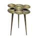 Beistelltisch >WL7.519< in Gold, Aluminium - 46x46x55cm (LxBxH)