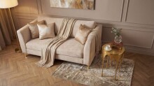 Beistelltisch >WL7.535< in Gold, Aluminium - 56x43cm (HxD)