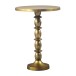 Beistelltisch >WL7.539< in Gold, Aluminium - 56x40cm (HxD)
