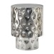 Beistelltisch >WL7.544< in Silber, Aluminium - 50x36cm (HxD)