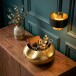 Dekovase >WL7.551< in Gold, Aluminium - 21x30cm (HxD)