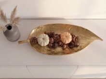 Dekofigur >WL7.555< in Gold, Aluminium - 61x18x6cm (LxBxH)