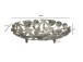 Dekofigur >WL7.556< in Silber, Aluminium - 49x31x8cm (LxBxH)