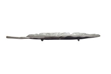 Dekofigur >WL7.572< in Silber, Aluminium - 80x26x5cm (LxBxH)