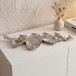 Dekofigur >WL7.577< in Silber, Aluminium - 61x18x3cm (LxBxH)