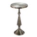 Beistelltisch >WL7.602< in Silber, Aluminium - 54x30cm (HxD)
