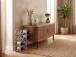 Weinregal >WL7.605< in Silber, Metall - 34x15x47cm (LxBxH)