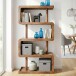 Standregal >WL7.614< in Mango, Massivholz - 80x160x40cm (BxHxT)