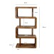 Standregal >WL7.614< in Mango, Massivholz - 80x160x40cm (BxHxT)