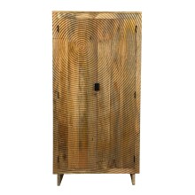 Hochschrank >WL7.616< in Mango, Massivholz -...
