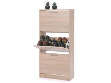 Schuhkipper >Mavin I< in Sonoma-Eiche - 58x123.5x25cm (BxHxT)