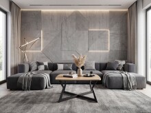 Couchtisch >WL7.638< in Eiche Dekor, Holzwerkstoff - 75x40x75cm (BxHxT)