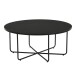 Couchtisch >WL7.649< in Eiche Schwarz, Holzwerkstoff - 35x80cm (HxD)