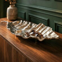 Dekofigur >WL7.685< in Silber, Aluminium - 67x27x11cm (LxBxH)