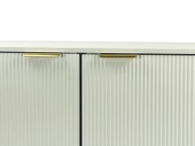 Lowboard >WL7.771< in Weiß, Holzwerkstoff - 150x51x39cm (BxHxT)