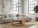 Couchtisch >WL7.777< in Akazie, Massivholz - 60x40x60cm (BxHxT)