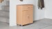 Schuhkommode >WL7.786< in Buche Dekor, Holzwerkstoff - 60x75x30cm (BxHxT)