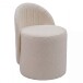 Cocktailsessel >WL7.787< in Beige, Bezug: Teddystoff - 40x43x60cm (LxBxH)