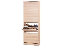 Schuhkipper >Mavin II< in Sonoma-Eiche - 58x162x25cm (BxHxT)