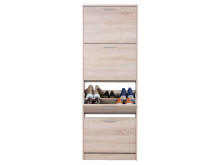 Schuhkipper >Mavin II< in Sonoma-Eiche - 58x162x25cm (BxHxT)