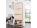 Schuhkipper >Mavin II< in Sonoma-Eiche - 58x162x25cm (BxHxT)