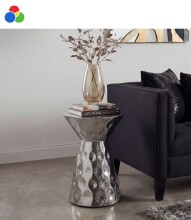 Beistelltisch >WL7.659< in Silber oder gold,...
