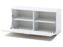 Garderoben-Set >Gandia< in Weiss / Wotan Eiche Dekor - 117x196x38 (BxHxT)