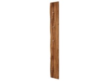 Garderoben-Set >Gandia< in Weiss / Wotan Eiche Dekor - 117x196x38 (BxHxT)