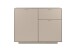 Kommode >Sivas < in Sand, Holzwerkstoff - 120x90x37,5cm (BxHxT)