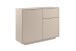 Kommode >Sivas < in Sand, Holzwerkstoff - 120x90x37,5cm (BxHxT)