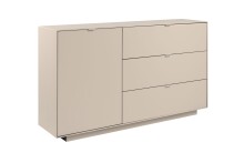 Sideboard >Sivas< in Sand, Holzwerkstoff - 160x90x37,5cm (BxHxT)